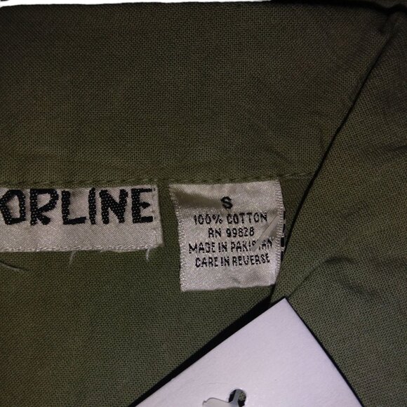 'UNISEX' GREEN PANS COTTON TWO-PIECE - Picture 12 of 16